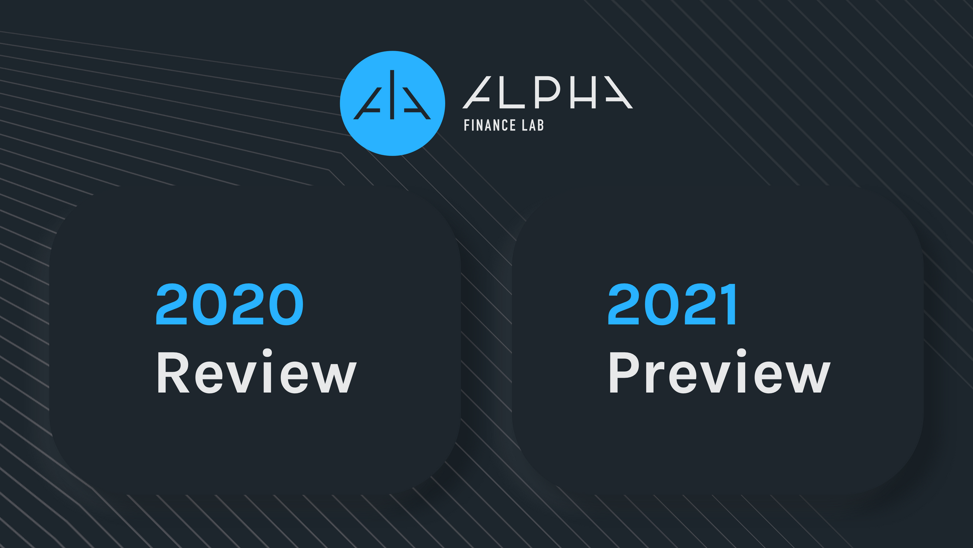 Alpha Finance Lab 2020 Review and 2021 Preview