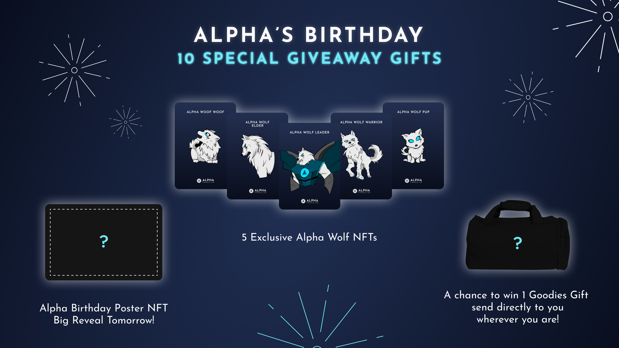 Alpha 1 Year Old Birthday Gift