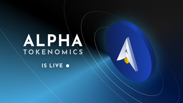 ALPHA Tokenomics Is Live!